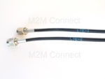 Image of the cables and their identification for 2J7724Ba antenna