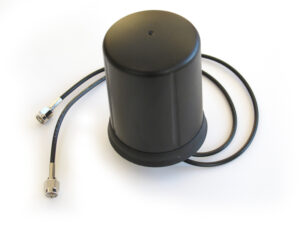 Image of the highly efficient 2J7724Ba Dome antenna for body mouting on non-metalic surfces